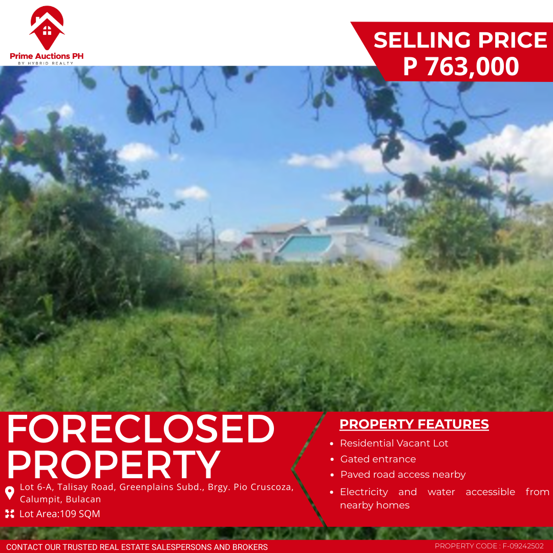 FORECLOSED PROPERTY FOR SALE Hybrid Realty Corporation FORECLOSED PROPERTY FOR SALE Hybrid Realty Corporation